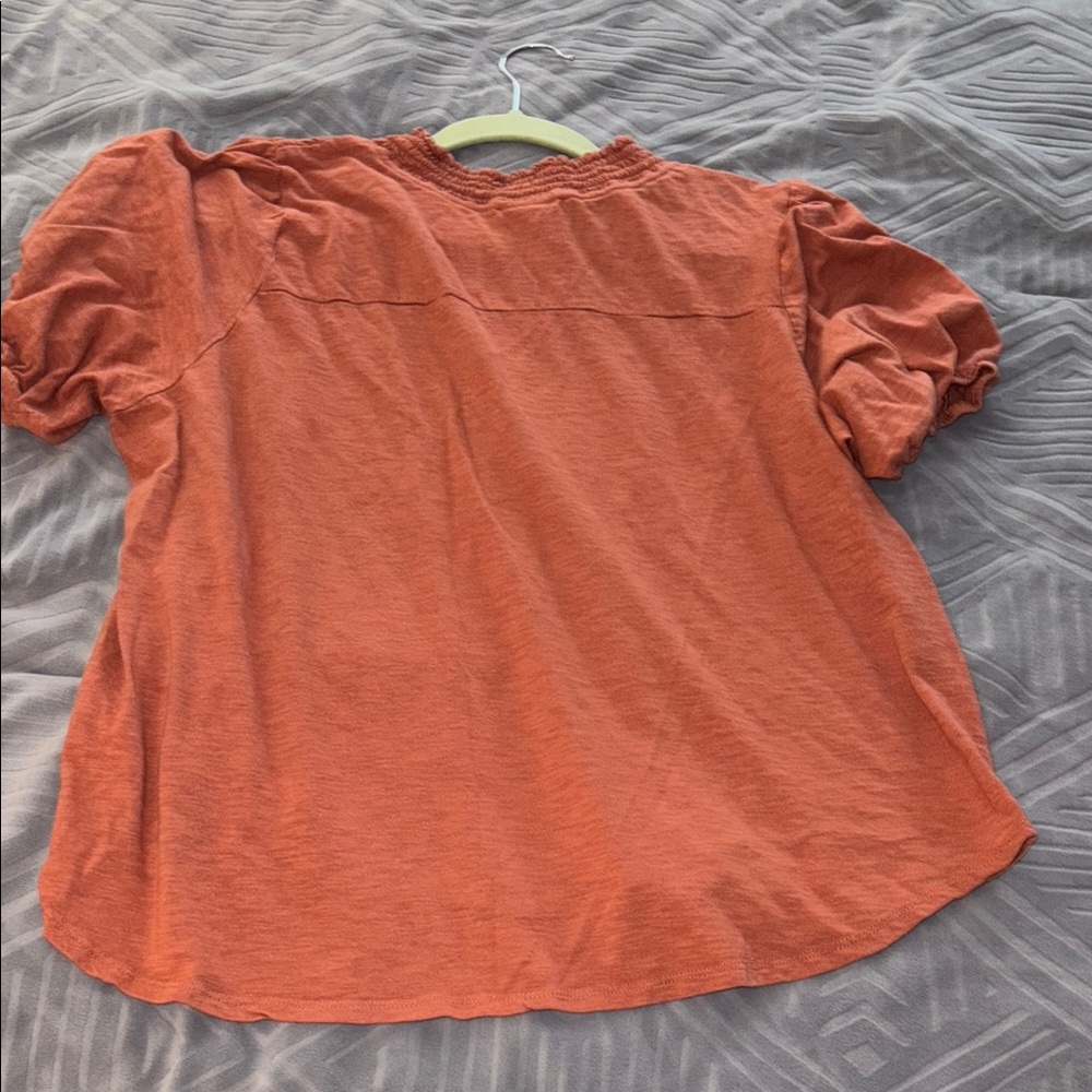Women's Rust Top - Picture 4 of 4